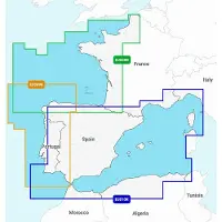 Garmin Npeu009r Portugal Og Spania/nordvest Navionics+ Micro Sd/sd-kortkart