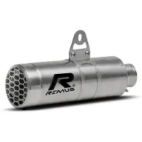 Remus Mesh Stainless Steel 125 Svartpilen/125 Vitpilen/390 Adventure 21 Euro 5 Homologert Slip On Lyddemper