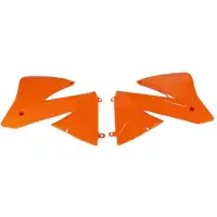 Ufo Ktm Exc/exc-f/sx 01-02 Radiatorkåper