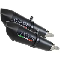 Gpr Exhaust Systems Gpe Anniversary Titanium Double Monster 796 10-14 Homologert Slip On Lyddemper