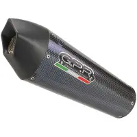Gpr Exhaust Systems Gp Evo4 Poppy Kawasaki Versys 1000 Ie 19-20 Euro 4 Homologert Slip On Lyddemper