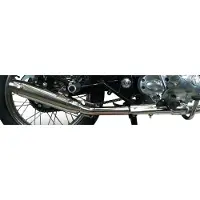 Gpr Exhaust Systems Deeptone Inox Slip On Royal Enfield Classic/bullet Efi 500 09-16 Cat Homologert Lyddemper