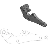Moto-Master Supermotard Street 320 Mm Gasgas/husaberg/husqvarna/ktm 211054 Bremseklave Adapter