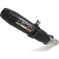 Gpr Exhaust Systems Deeptone Nero Royal Enfield Meteor 350 21-23 Ref:roy.10.cat.dene Stainless Steel Slip On Homologert Lyddemper