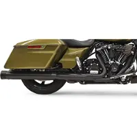 Bassani Xhaust Harley Davidson Ref:1f72dnt5b Ikke-godkjent Lyddemper