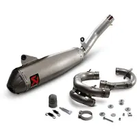 Akrapovic Evolution Line Yamaha Yz 450 F 03-20 S-y4met15-cibnta Ikke-homologisert Komplett Eksosanlegg