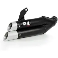 Ixil Dual Hyperlow Xl Honda Cb 500 F 19-21/cb 500 X 19-21/cbr 500 R 19-21 Stainless Steel Homologert Slip On Lyddemper