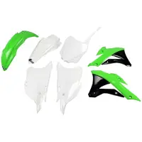 Ufo Kawasaki Kx 85 I 17/14 16 Kakit222@999 Plastsett