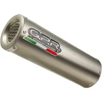 Gpr Exhaust Systems M3 Natural Cf Moto 650 Gt 22-24 Ref:cf.7.m3.tn Titanium Homologert Slip On Lyddemper