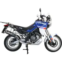 Gpr Exhaust Systems Furore Evo4 Nero Aprilia Tuareg 660 21-23 Ref:e5.a.77.fne4 Homologert Slip On Lyddemper
