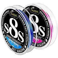 Seaspin S8s X8 Flettet Fiskesnøre 150 M