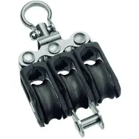 Barton Marine Trippel Sviveltrinse Med Tau Støtte 275kg 5 Mm