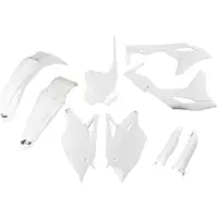 Ufo Kawasaki Kxf 250 2017-2017 Kakit224f-047 Fork Protectors & Plastsett