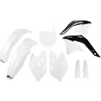Ufo Kawasaki Kxf 450 2008-2008 Kakit211f-047 Fork Protectors & Plastsett