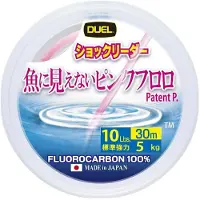 Duel Fish Cannot See Pink 30 M Fluorokarbon