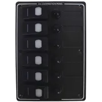 Euromarine Abs 6 Posisjoner Vanntett Elektrisk Panel