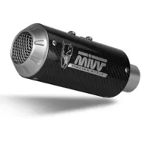 MIVV Mk3 Kawasaki Zx-6 R 636 2019-20 K.050.sm3c Ikke-homologert Slip-on Lyddemper