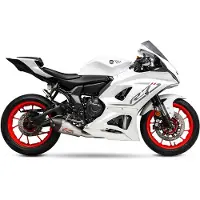 Yoshimura Usa Race Series At2 Works Finish Yamaha Mt-07 18-23/yzf R7 22-24 Ikke-homologisert Komplett Eksosanlegg