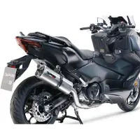 Gpr Exhaust Systems Dual Inox Yamaha T-max 560 2022-2024 E5 Oval Homologert Komplett Linjesystem