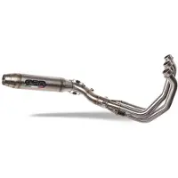 Gpr Exhaust Systems Deeptone Inox Triumph Tiger Sport 660 2022-2024 E5 Round Low Ikke-homologisert Komplett Eksosanlegg