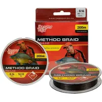 Benzar Mix Mix Method Feeder Teflon 200 M Flettet Fiskesnøre