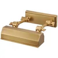 ELSTEAD Bildelampe Chawton, antikk messing, 18,2 cm