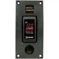 Talamex Buet Tilleggspanel Med Voltmeter/amperemeter
