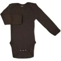 Smallstuff Body I/e - Ull - Brun - - 1½ år (86) - Langermet Body