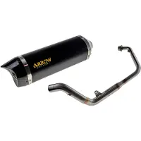 Arrow Thunder Dark Cb 125 R 21 Aluminium&carbon Homologert Komplett Linjesystem