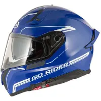 Nzi Go Rider Stream Solid Fullface-hjelm