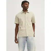 Jack & Jones Mykonos Plisse Kortarmet Skjorte