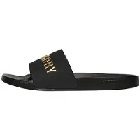 Superdry for man. MF310255A Vegan flip flops with black logo (42/43), Flat, None, Beachwear