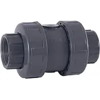 Cepex 09028 Pvc-u Ø3 Tilbakeslagsventiler Med Fjærserie Epdm O-ringer Bsp Hunngjenger