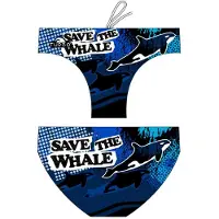Turbo Save The Whale Badetrusser