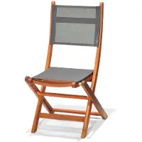 Chillvert Napoles Fsc Sammenleggbar Stol I Eukalyptus Og Stoff 50.65x49.6x93.2 Cm