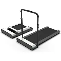 Xiaomi Kingsmith Walking Pad TRR1F elektrisk tredemølle, 110 kg, 0,5 km/t, 10 km/t, Kalorier, Distanse, Hastighet, Skritteller, Tid, Svart, Sølv, løp, gå