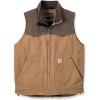 Carhartt Montana duck Vest, Herre, brown/coffee, S