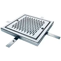 AstralPool Rustfritt Stål 00284 Aisi304 Slukrist I 200x200mm