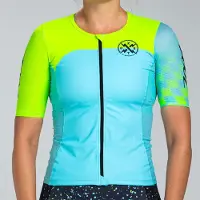 Zoot Ltd Aero Kortærmet Triatlontrøye