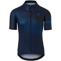 Agu Striped Essential Kort Ermet Trøye