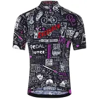 CYCOLOGY Bike Graffiti Kort Ermet Trøye