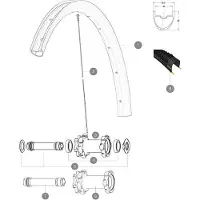 Mavic Crossmax Pro Carbon Framfelg