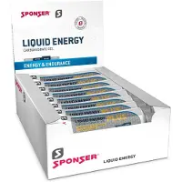 Sponser Sport Food Liquid Plus Boks Med Energigeler 70g 18 Enheter