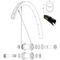 Mavic Ksyrium Pro Carbon Sl Ust Disc Framfelg