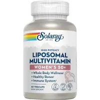 Solaray Liposomal Women´s +50 Multivitamins And Minerals Kapsler 60 Enheter