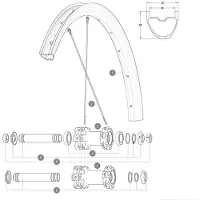 Mavic Crossmax Elite Carbon Framfelg