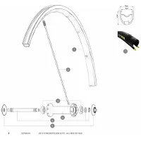 Mavic Qrm Hvilegafler For Trucker 2 Enheter