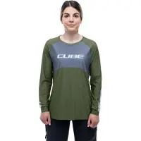 Cube Vertex Tm Langarmet Enduro-sykkeltrøye