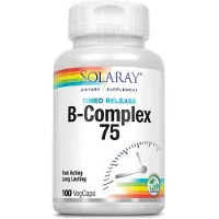 Solaray B-complex 75 Kapsler 100 Enheter