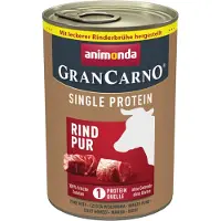 Animonda GranCarno Adult Single Protein 24 x 400 g - Okse Pur